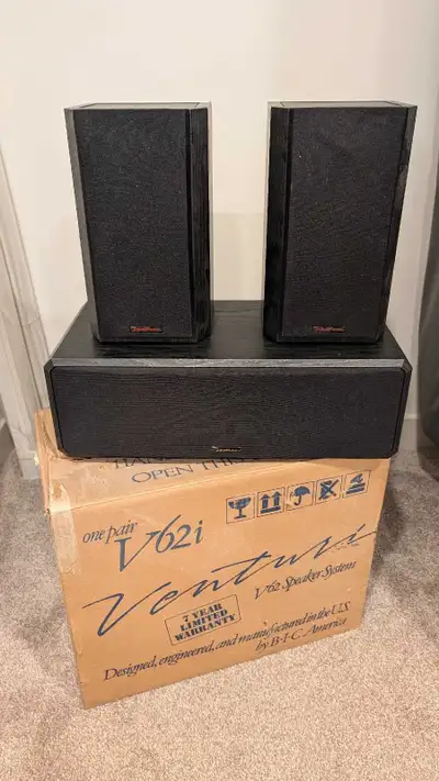 Speakers V52 and centre speaker V52CLR, View more