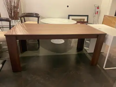 72" x 32" This is a used Structube Vada dining table, perfect for any dining room or kitchen. It fea...