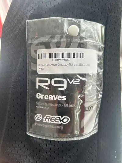 Reevo shin guards MMA Black, View more