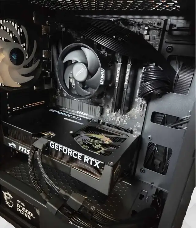 PC Gaming New Gen - RTX5060 TI 16 GB, 32 go DDR5, Ryzen 5 7600 in Desktop Computers in Longueuil / South Shore - Image 3