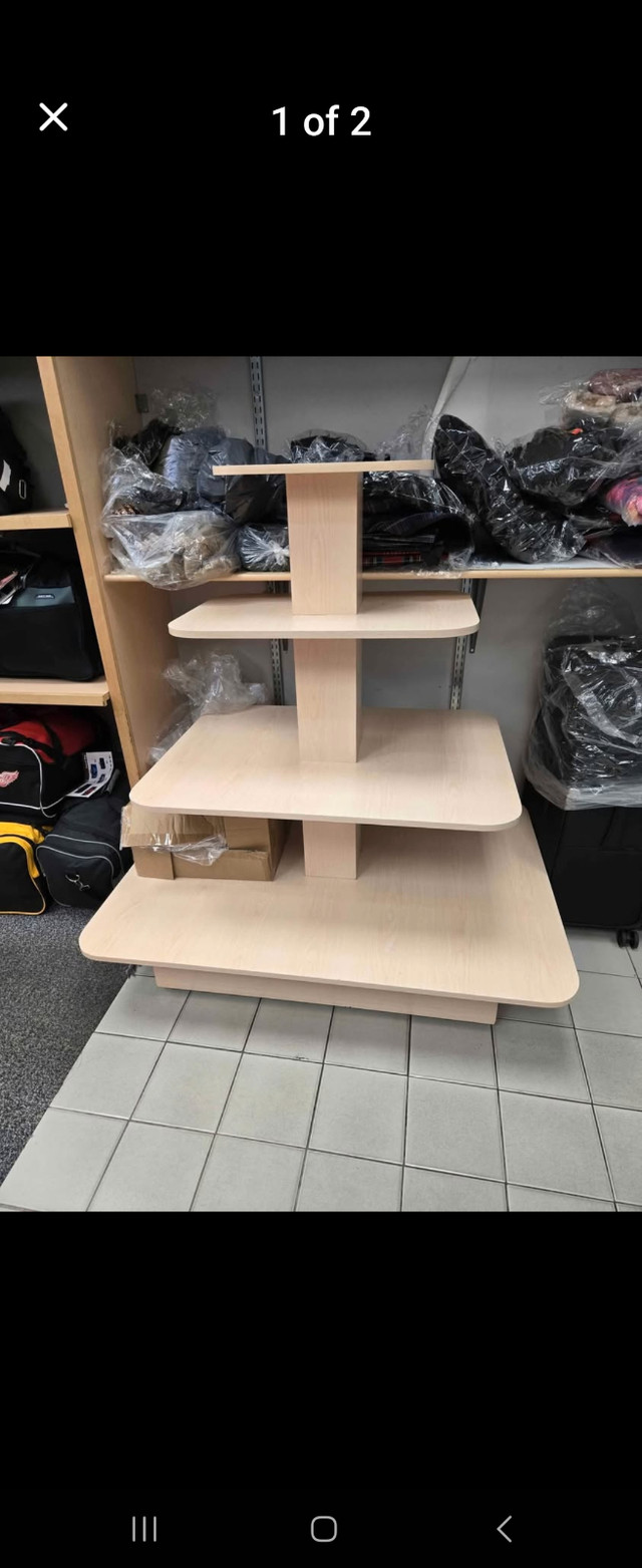 Store display shelfs for shoes, handbags, kitchen ware, in Other in City of Toronto
