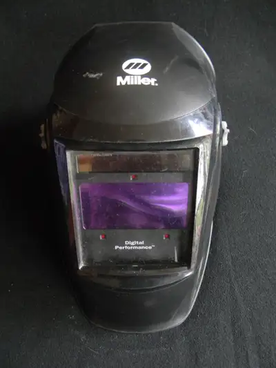 High quality Miller welding helmet/hood. Comes with magnifying lens. $250 or best offer. It has to g...