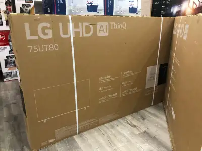 LG 75" 4K Smart Tv (75UT80), View more