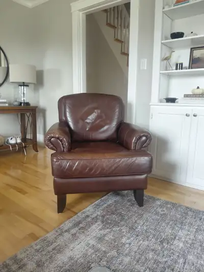 Leather chair, View more