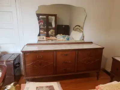 elegant vintage style bedroom dresser, View more