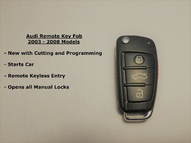 " AUDI & VOLKSWAGEN VW " - Remote keys , Fobs, Program / Cutting in Other Parts & Accessories in Cambridge - Image 4