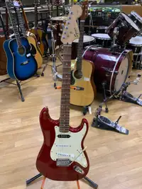 Squier Strat Electric Guitar - Red