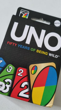 MATTEL UNO FIFTY YEARS OF BEING WILD