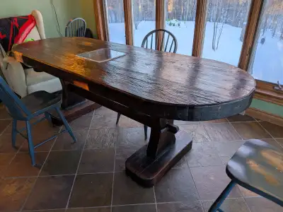 Unique handmade dining table, View more