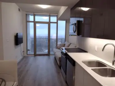 Fully Furnished 1 Bedroom Condo for Rent – 61 Frederick St – $2150/Month – March 1 Modern 1 bed, 1 b...