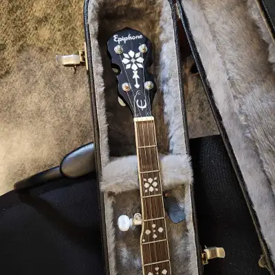 Epiphone string Banjo/ case, View more