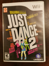 Just dance 2 Nintendo Wii game w instruction booklet