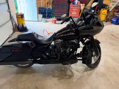 Have a 2011 road glide with a ton of upgrades new Harley Davidson, handlebars running boards, foot p...