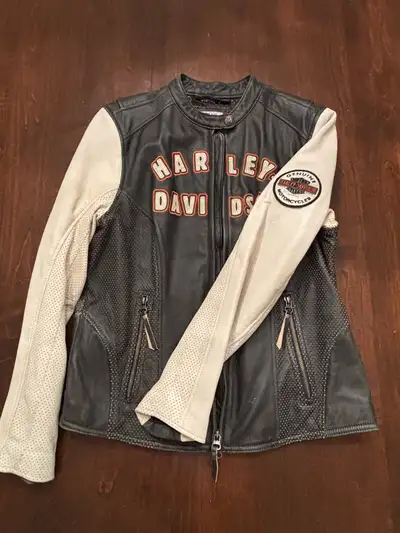 Harley Davidson Leather Jacket and tops, View more