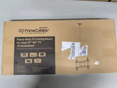 Heavy-Duty TV Ceiling Mount, View more