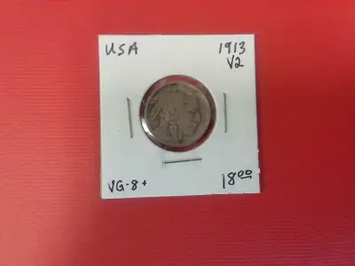 1913     USA 5 Cents     Coin, View more