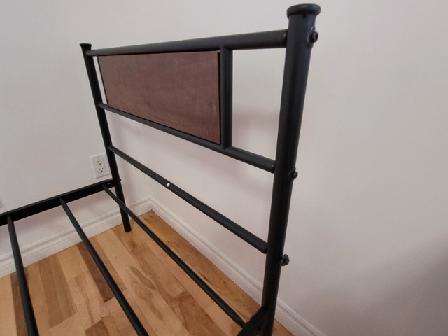 Two identical metal bed frames in Beds & Mattresses in Belleville - Image 2