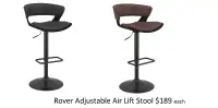 NEW STOOLS, DIFFERENT COLORS AND DESIGNS!