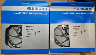Shimano Deore SM-RT-64 180mm Disk Brake Rotors $65, View more