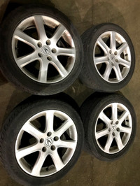 Acura TSX Rims with  tires P215/50/17