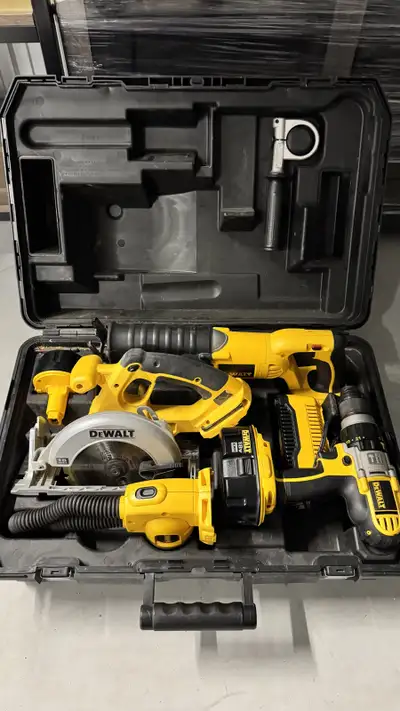 Dewalt 18v XRP DCK450X Combo Kit with Hard Case, View more