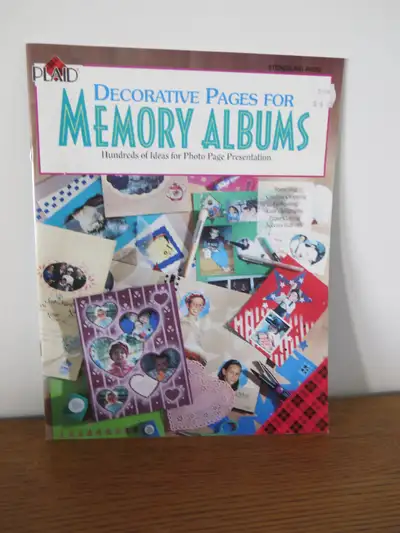 SCRAPBOOKING / MEMORY BOOKS - BOOKLET FOR DECORATIVE PAGES IDEAS, View more