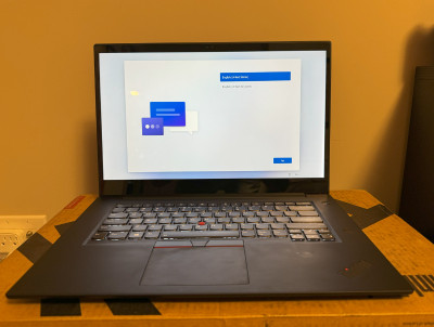 Lenovo ThinkPad X1 Extreme Gen1 - 15" 4k display, i7-8850H, 32GB