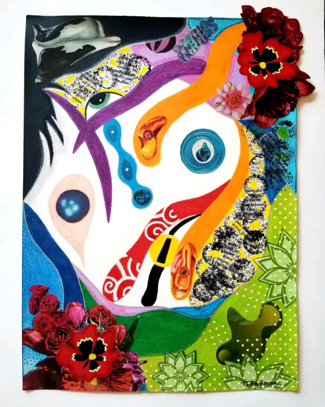 NEW! Mixed Media Art.62863739488003125