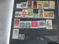 Cancelled Canadian Stamps – Complete Year 1971