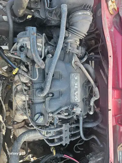 This is a used 3.3L V6 engine and transmission from a 2008 Grand Caravan. It's in good working condi...