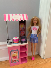 Barbie juice and dessert stand