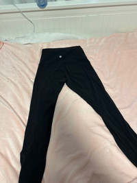 Black Lululemon Align Tights  