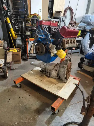 302 engine $650, C4 Automatic Transmission $400, 8 inch rear axle assembly $250, drive shaft $100, S...