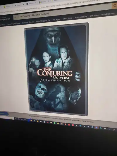 The Conjuring 7-Film Collection (DVD) Like New Asking 20.00 kjiji Chat or Text 647=679-8439 For Pick...