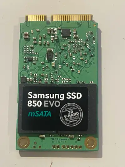 Used Samsung EVO 850 mSATA 1TB SSD, View more