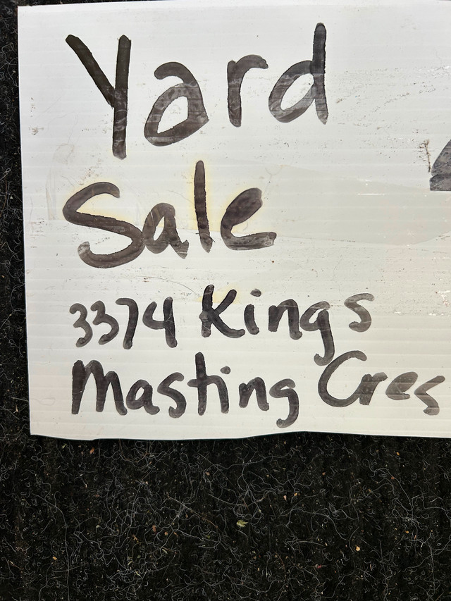 Garage Sale in Garage Sales in Mississauga / Peel Region