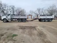 2012 KW T800 Gravel dump Truck & 2018 Renn Pup Gravel Trailer