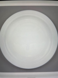 7” plates Bright White