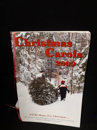 Christmas Carols 2009 Music Book