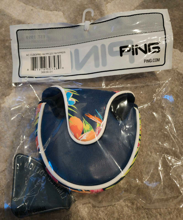 Ping Mallet Putter Cover - Brand New, Limited Edition  in Golf in Calgary - Image 3