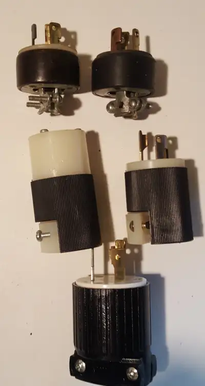 Hubbell Twistlock Plugs, Various Types, NEW! Qty 5, View more