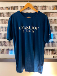 Nike x UNDERCOVER - 'Gyakusou Heads' Dri-Fit Logo Tee (2016) L