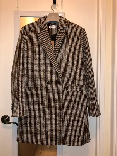 Xsmall above knee length Double button New