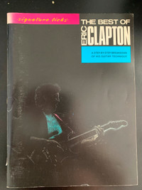 Eric Clapton Signature Licks livre partition tabs
