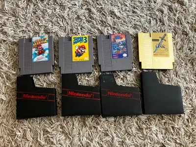 NES games Nintendo Zelda, Mario, Mega Man, View more