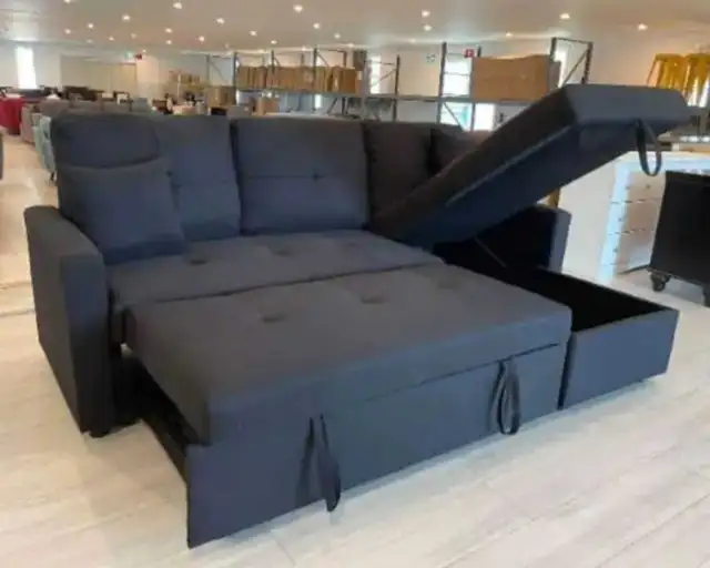 Premium quality section pull out sofa bed  in Couches & Futons in Mississauga / Peel Region - Image 2