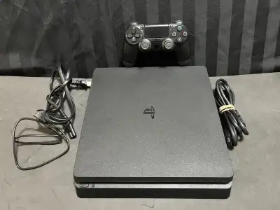 Sony PlayStation 4 Slim (PS4 Slim) 500GB Console (Black), View more