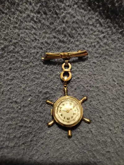 Vintage Swiss Nurse's Watch - 17 Jewels, View more