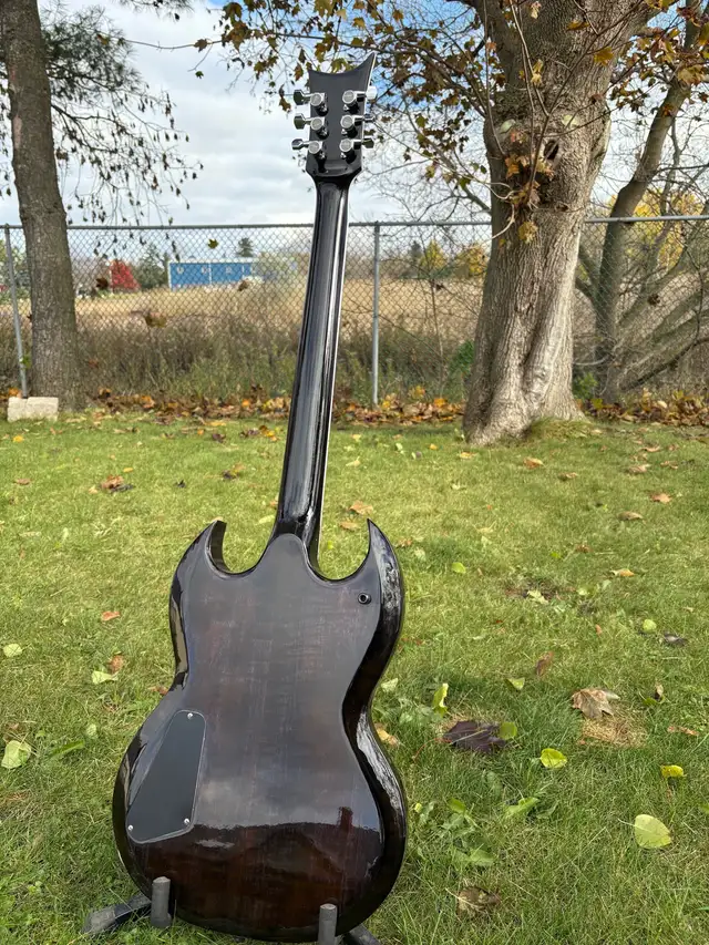 Clarke Customs- Prototype Sabbath SG in Guitars in Markham / York Region - Image 4