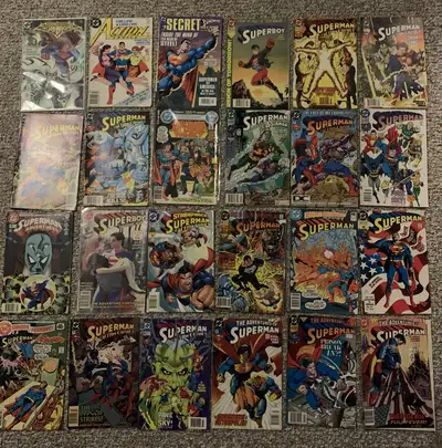 Superman comics bundle, View more